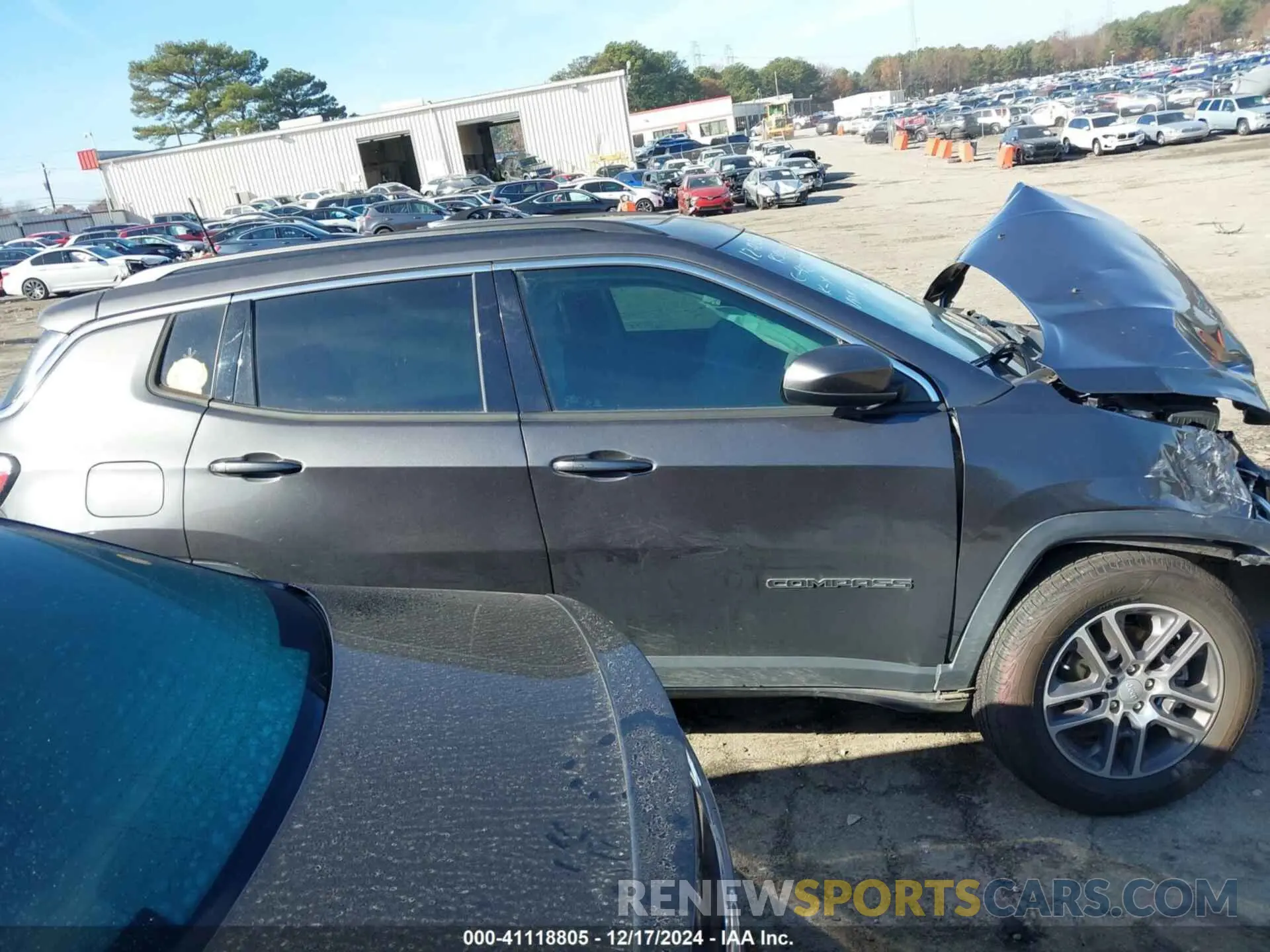 12 fotografías del automóvil dañado 3C4NJCBB2LT241780 JEEP COMPASS 2020