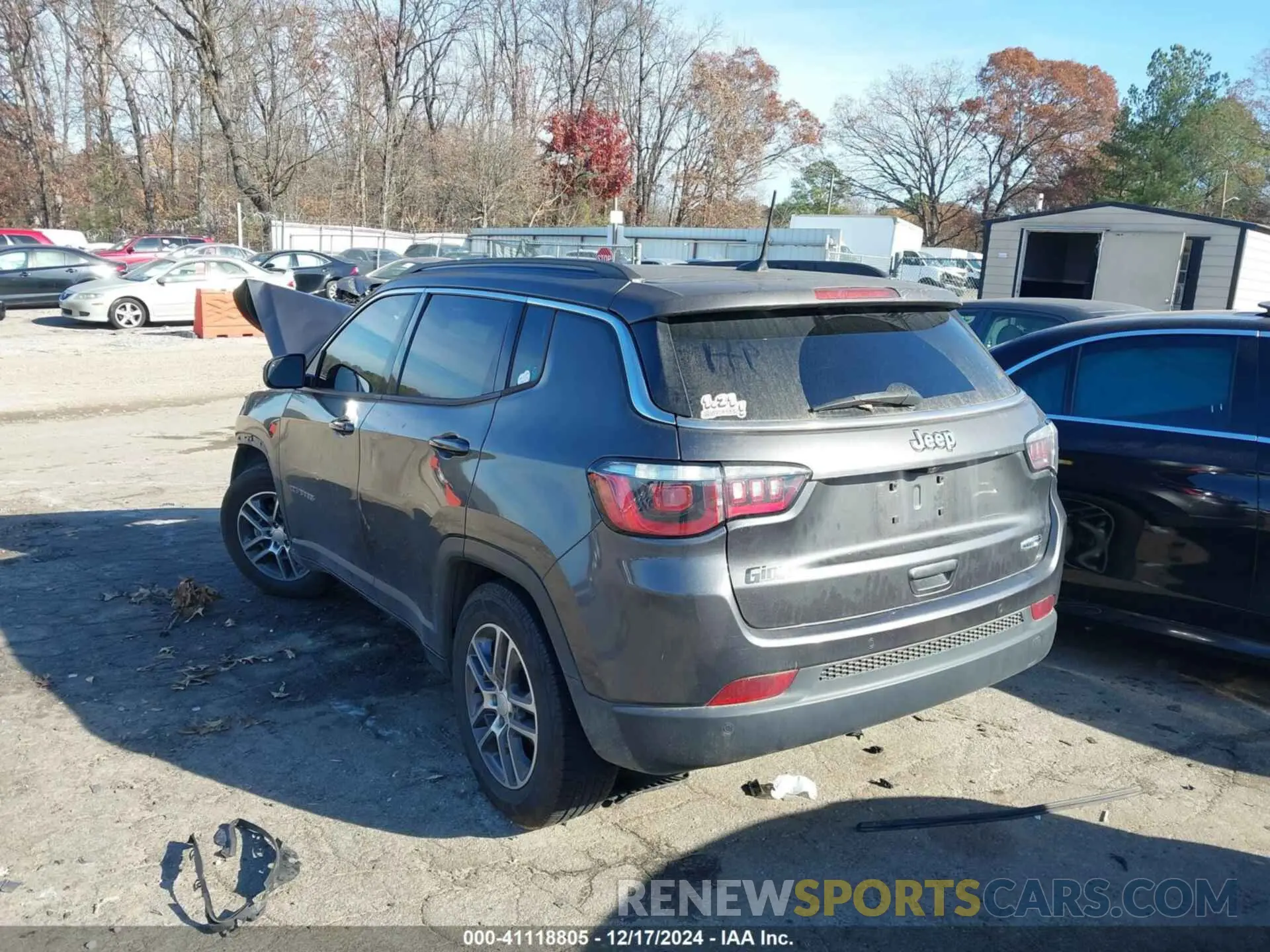 3 fotografías del automóvil dañado 3C4NJCBB2LT241780 JEEP COMPASS 2020