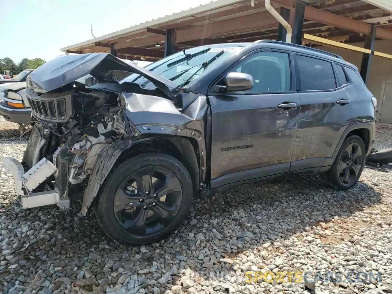 1 fotografías del automóvil dañado 3C4NJCBB3LT229797 JEEP COMPASS 2020