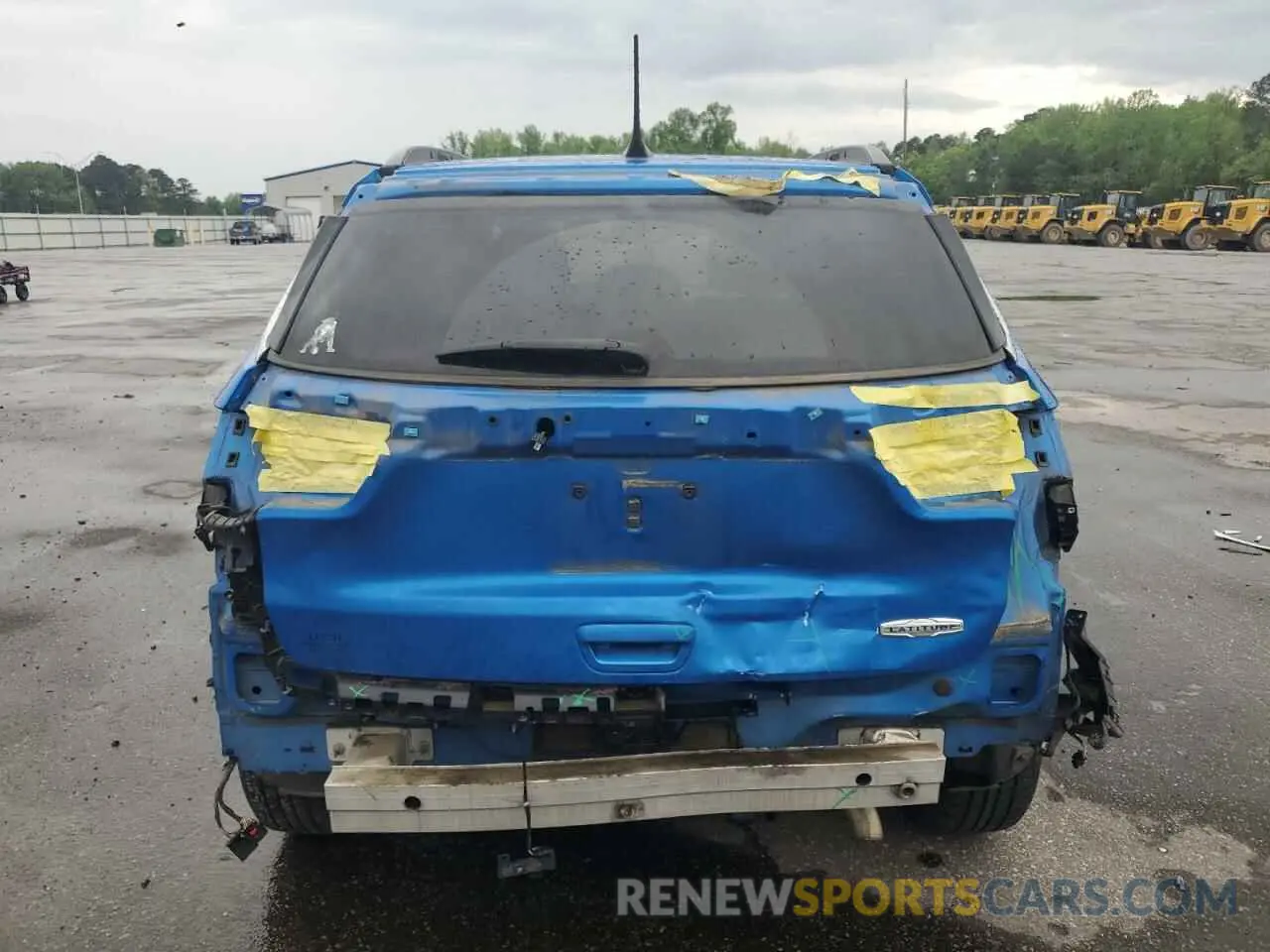 6 fotografías del automóvil dañado 3C4NJCBB3LT258572 JEEP COMPASS 2020