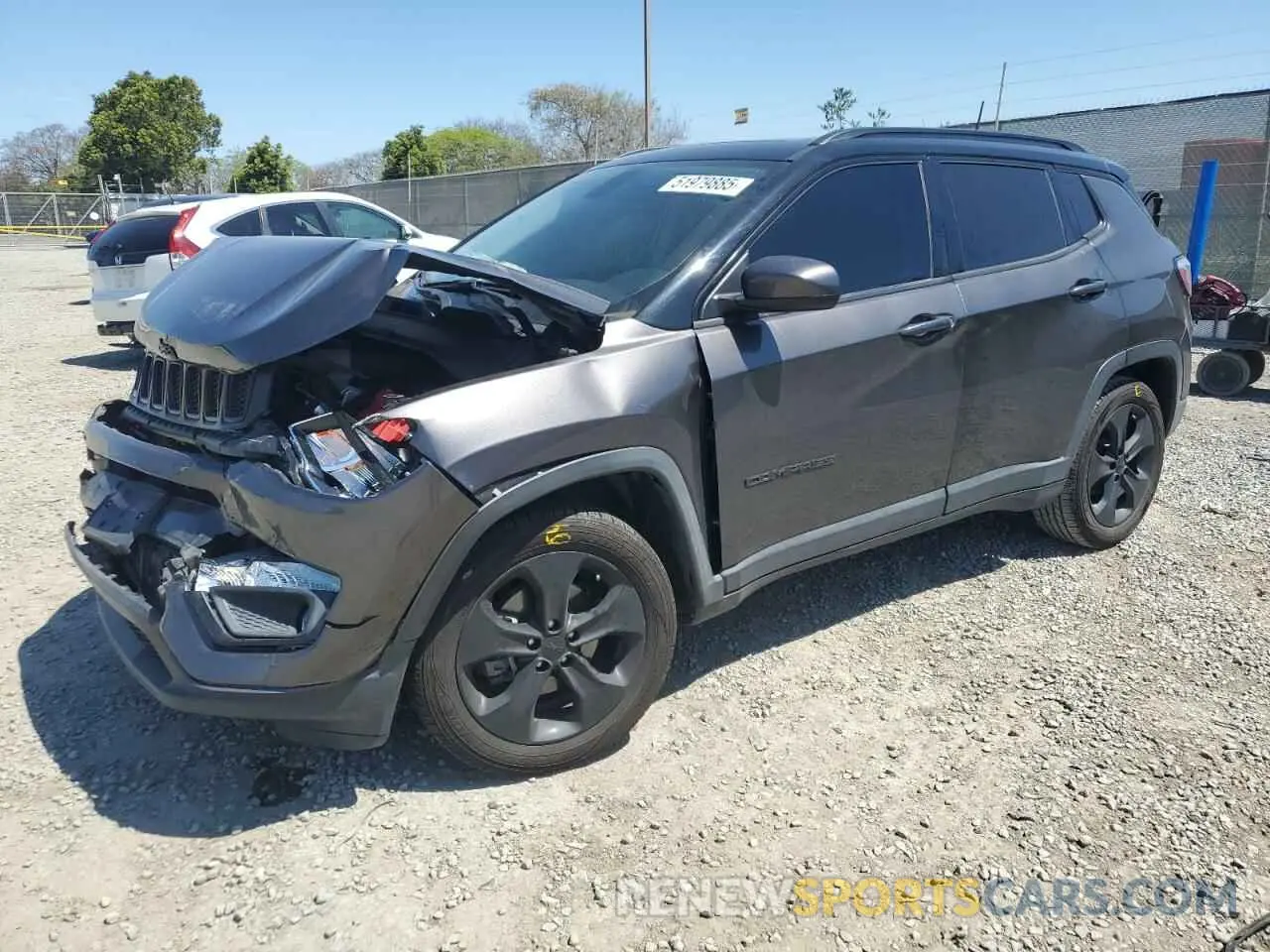 1 fotografías del automóvil dañado 3C4NJCBB4LT205864 JEEP COMPASS 2020