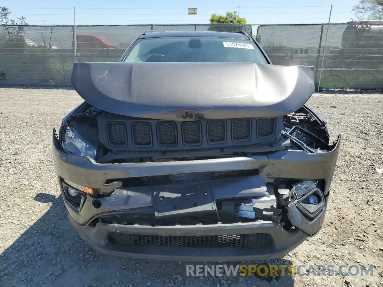 5 fotografías del automóvil dañado 3C4NJCBB4LT205864 JEEP COMPASS 2020