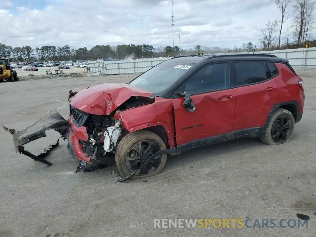 1 fotografías del automóvil dañado 3C4NJCBB5LT162409 JEEP COMPASS 2020