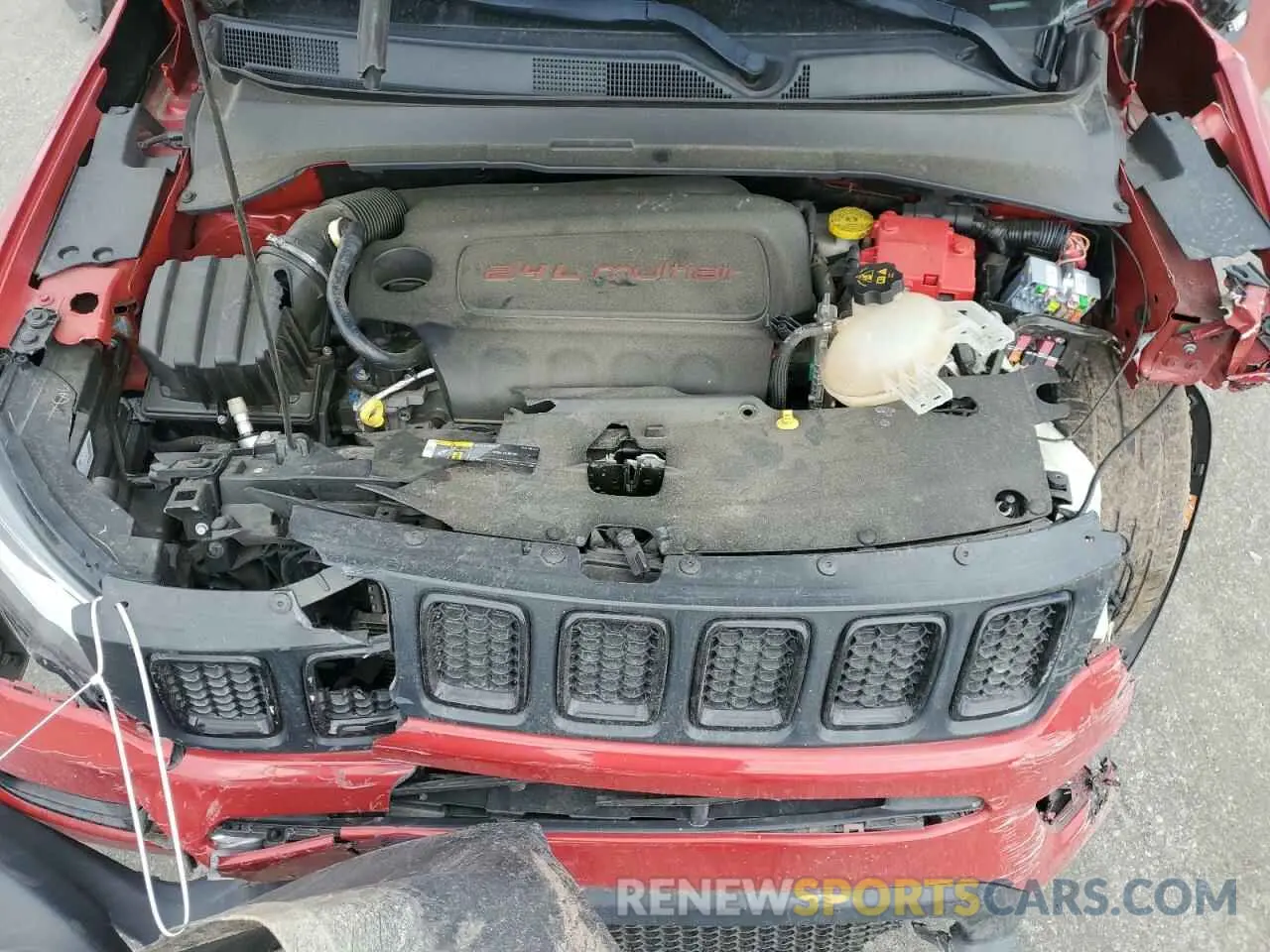 13 fotografías del automóvil dañado 3C4NJCBB5LT162409 JEEP COMPASS 2020