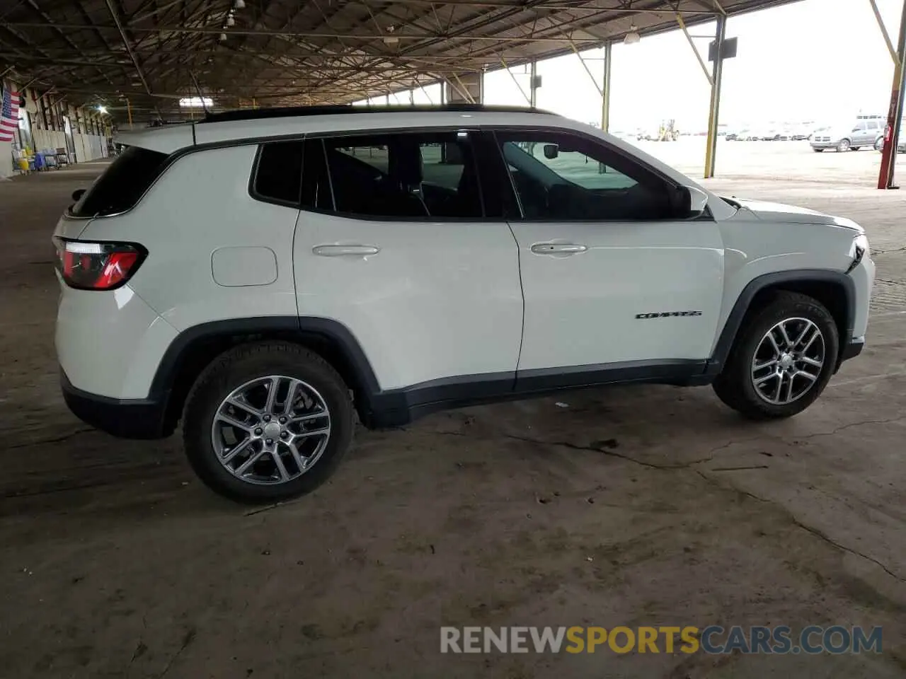 3 fotografías del automóvil dañado 3C4NJCBB5LT241661 JEEP COMPASS 2020