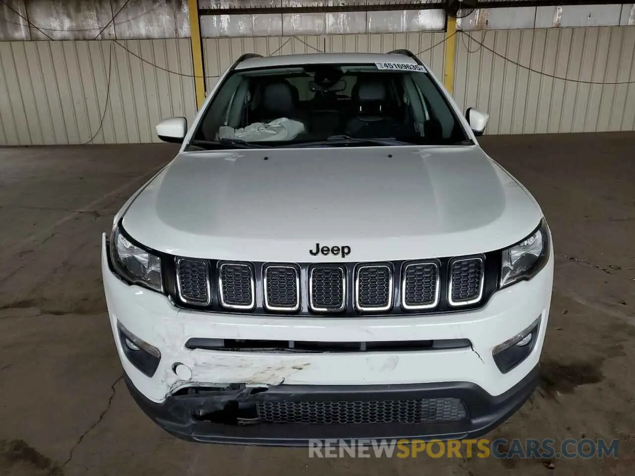 5 fotografías del automóvil dañado 3C4NJCBB5LT241661 JEEP COMPASS 2020