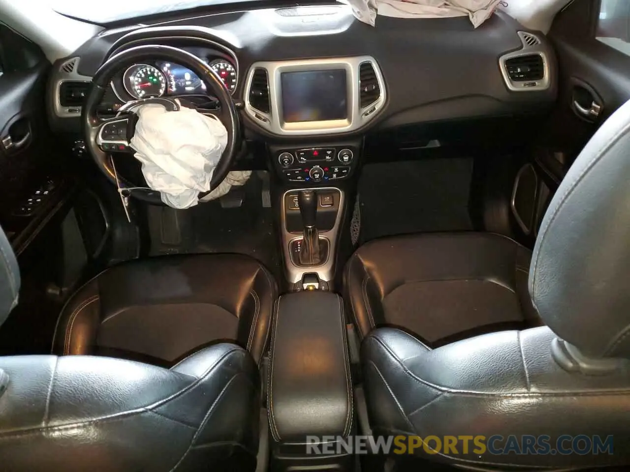 8 fotografías del automóvil dañado 3C4NJCBB5LT241661 JEEP COMPASS 2020