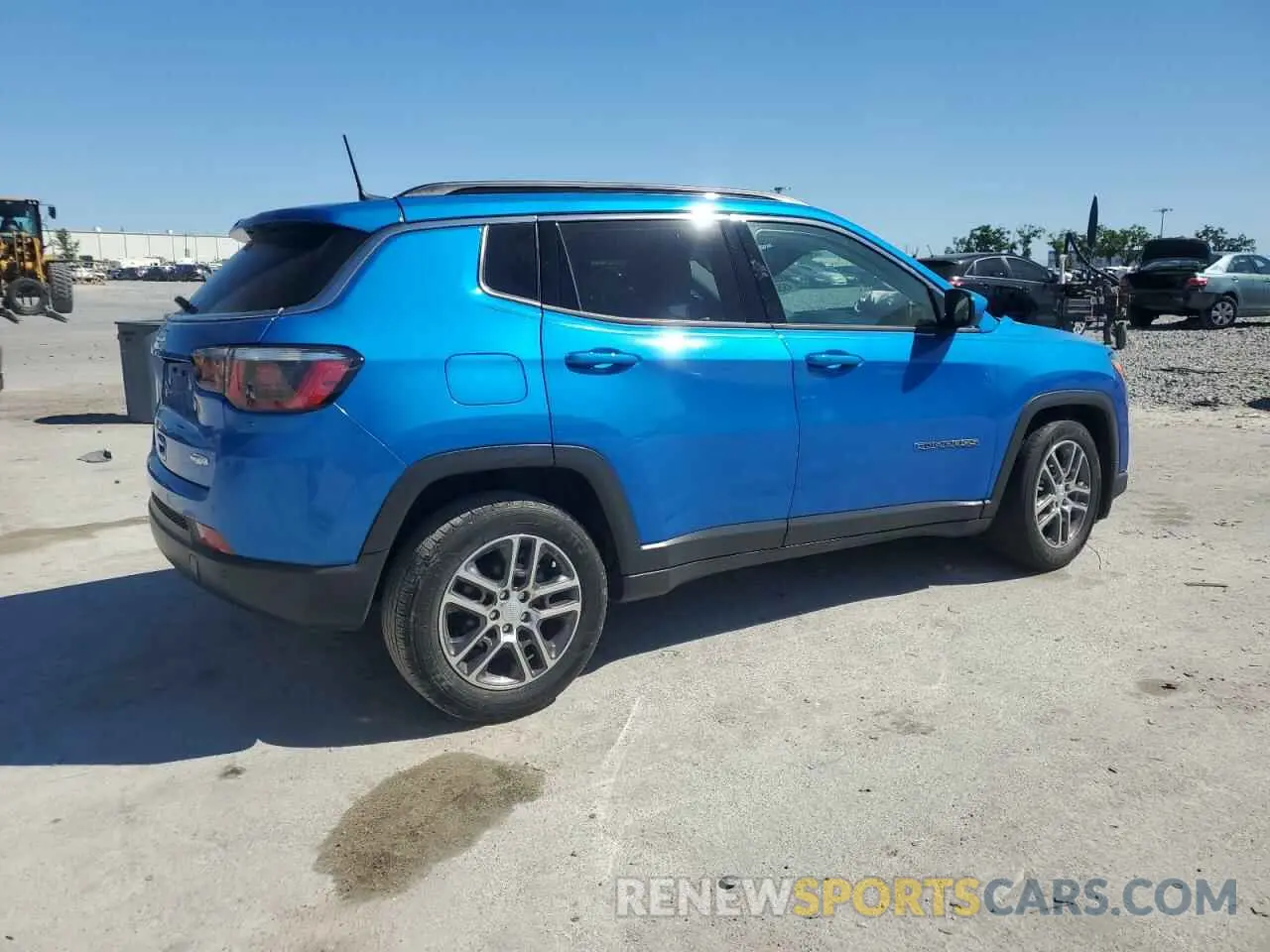 3 fotografías del automóvil dañado 3C4NJCBB7LT224733 JEEP COMPASS 2020