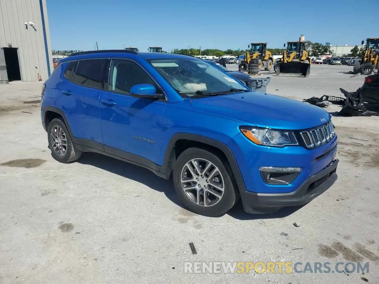 4 fotografías del automóvil dañado 3C4NJCBB7LT224733 JEEP COMPASS 2020