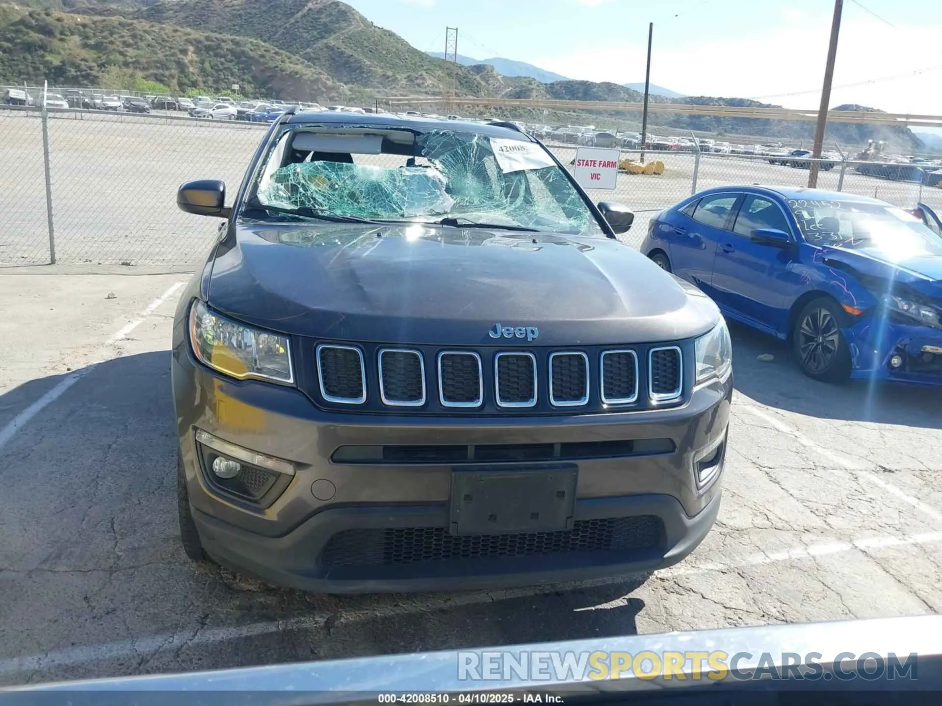 11 fotografías del automóvil dañado 3C4NJCBB8LT199034 JEEP COMPASS 2020