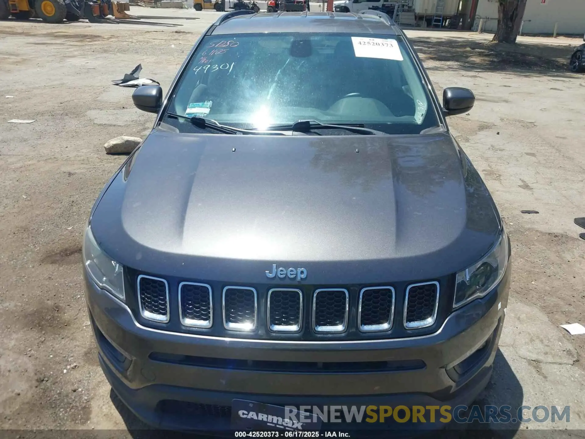 11 fotografías del automóvil dañado 3C4NJCBB9LT169802 JEEP COMPASS 2020