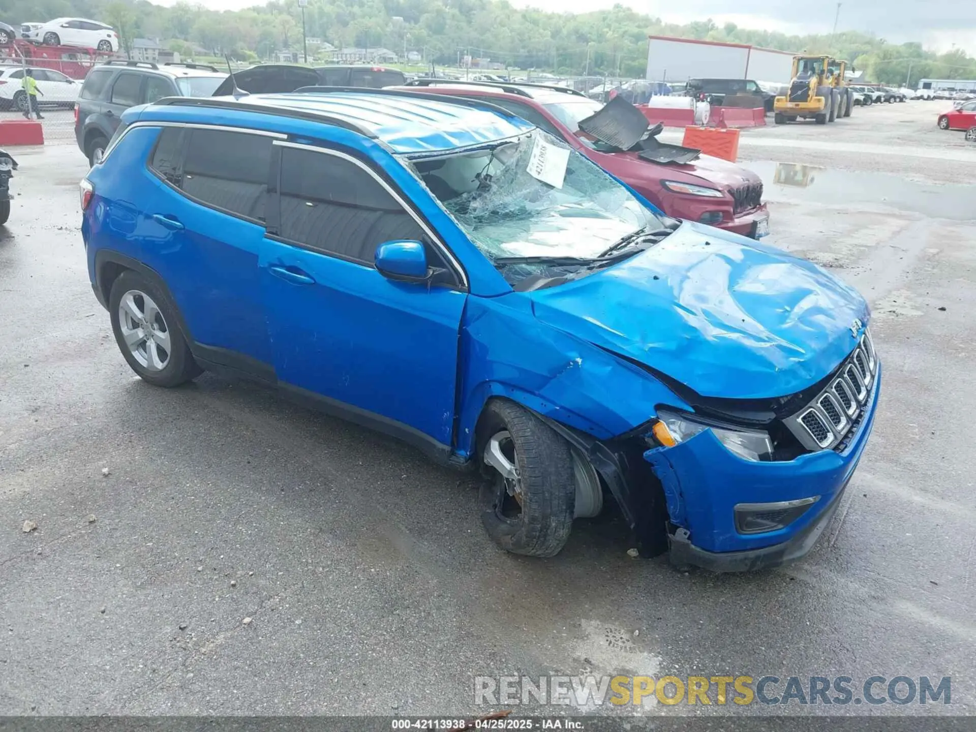 1 fotografías del automóvil dañado 3C4NJCBB9LT236642 JEEP COMPASS 2020