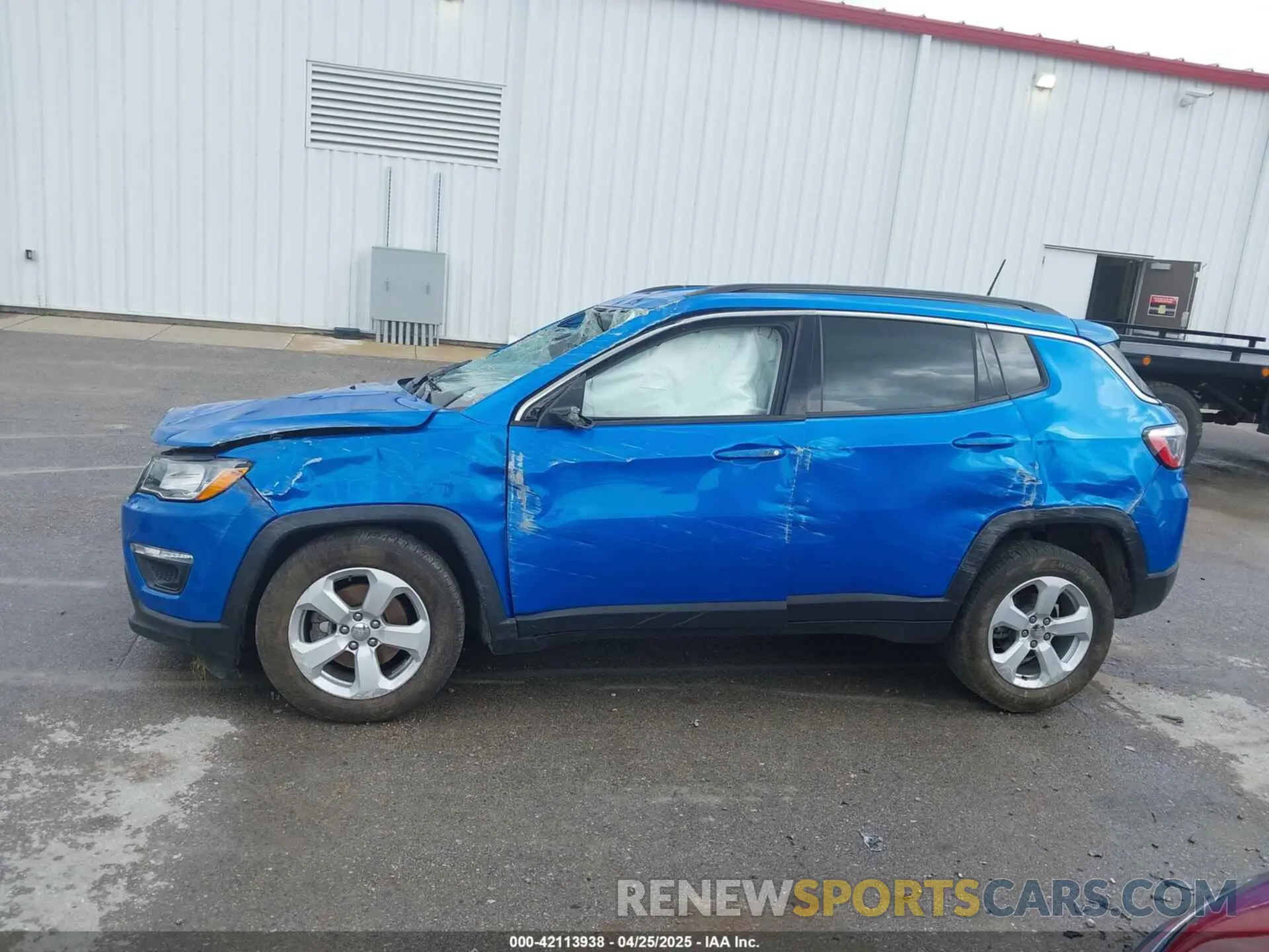 14 fotografías del automóvil dañado 3C4NJCBB9LT236642 JEEP COMPASS 2020