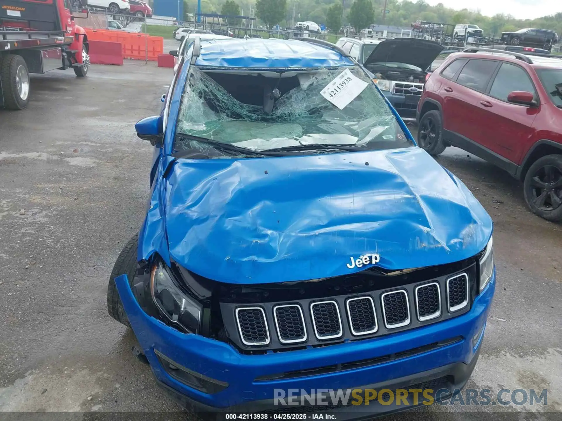 6 fotografías del automóvil dañado 3C4NJCBB9LT236642 JEEP COMPASS 2020