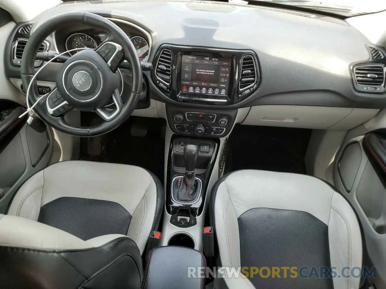 8 fotografías del automóvil dañado 3C4NJCCB0LT120938 JEEP COMPASS 2020