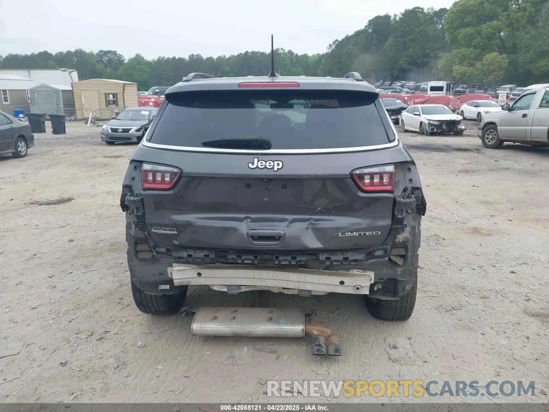 17 fotografías del automóvil dañado 3C4NJCCB0LT128635 JEEP COMPASS 2020
