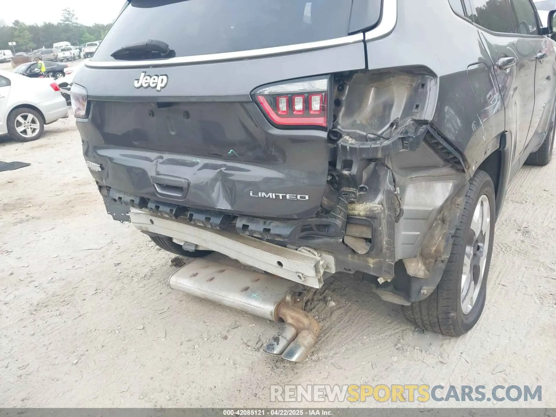 18 fotografías del automóvil dañado 3C4NJCCB0LT128635 JEEP COMPASS 2020