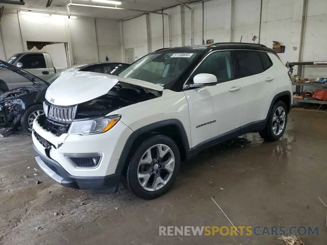 1 fotografías del automóvil dañado 3C4NJCCB1LT198452 JEEP COMPASS 2020