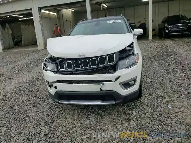 14 fotografías del automóvil dañado 3C4NJCCB1LT198452 JEEP COMPASS 2020