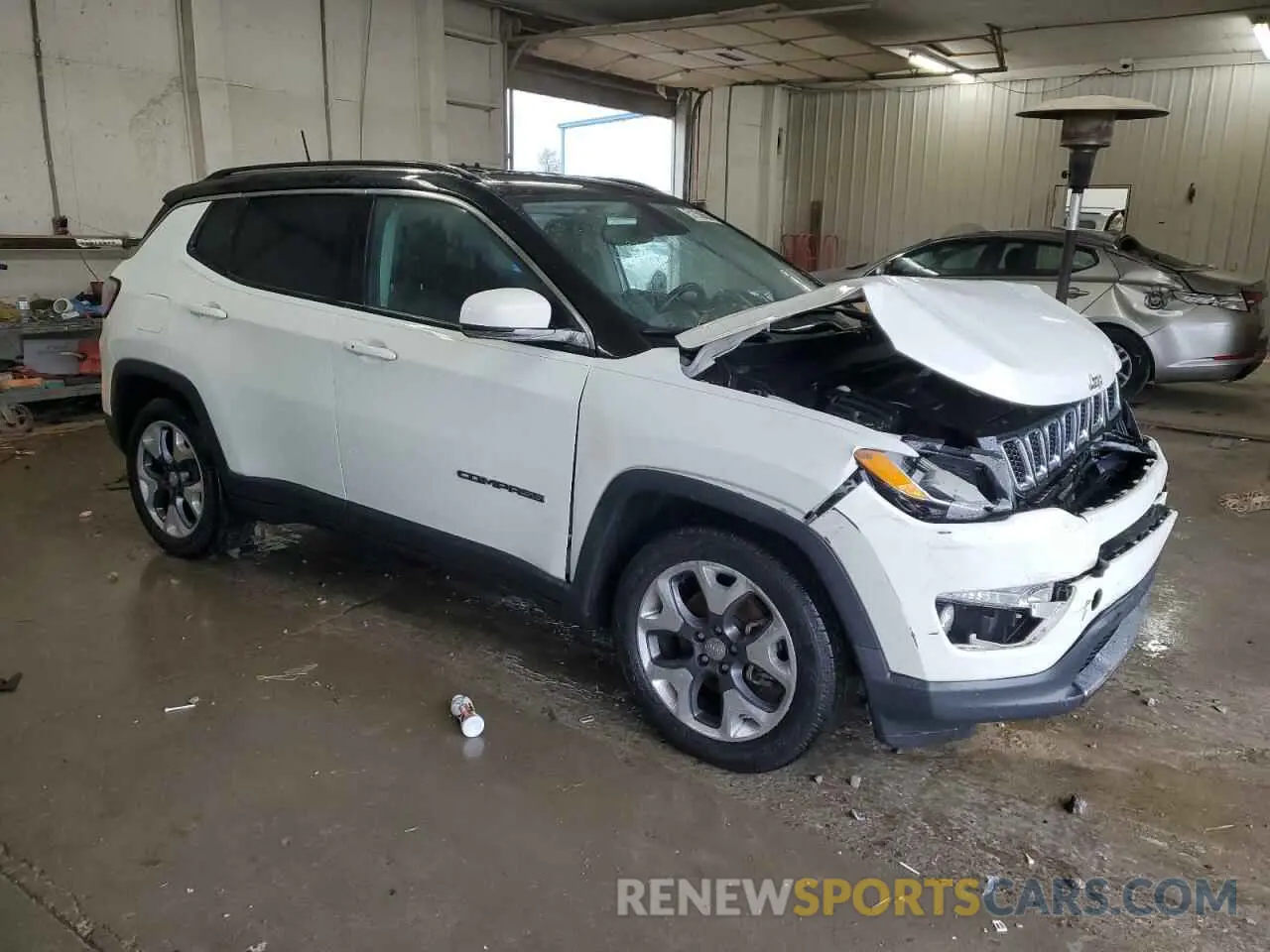 4 fotografías del automóvil dañado 3C4NJCCB1LT198452 JEEP COMPASS 2020