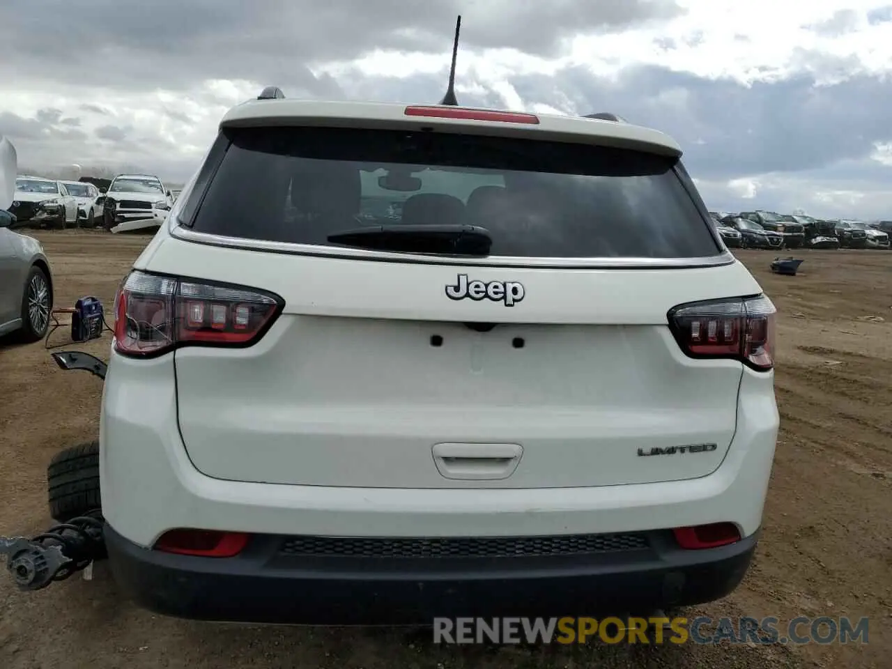 6 fotografías del automóvil dañado 3C4NJCCB2LT128992 JEEP COMPASS 2020