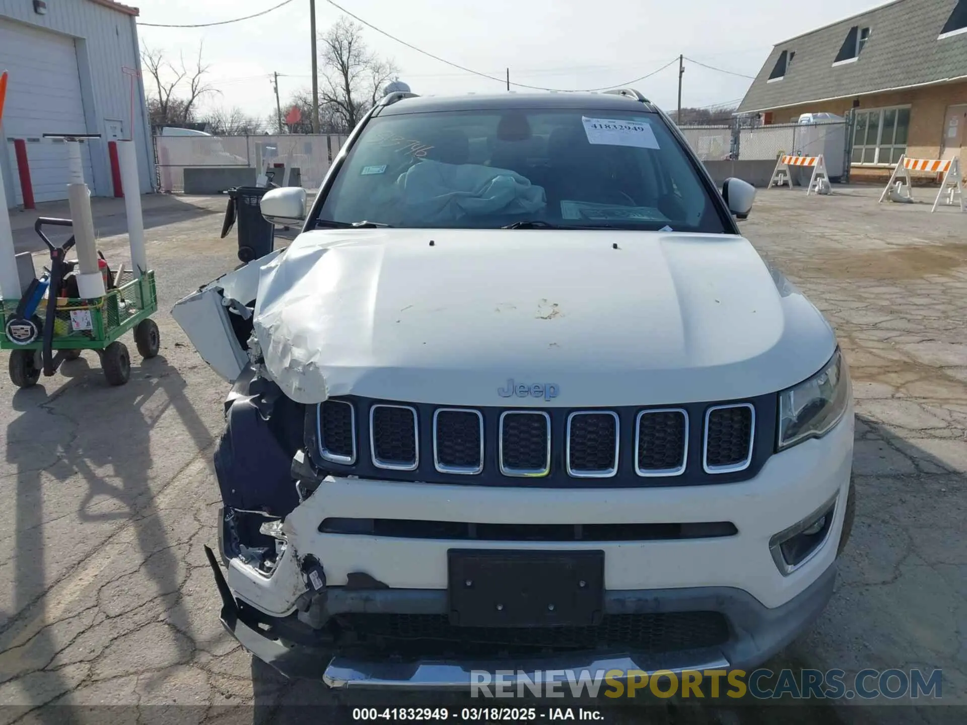 11 fotografías del automóvil dañado 3C4NJCCB2LT247237 JEEP COMPASS 2020