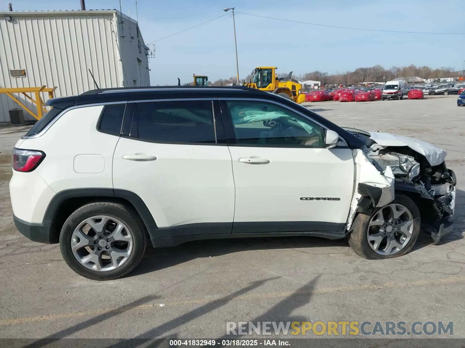 12 fotografías del automóvil dañado 3C4NJCCB2LT247237 JEEP COMPASS 2020