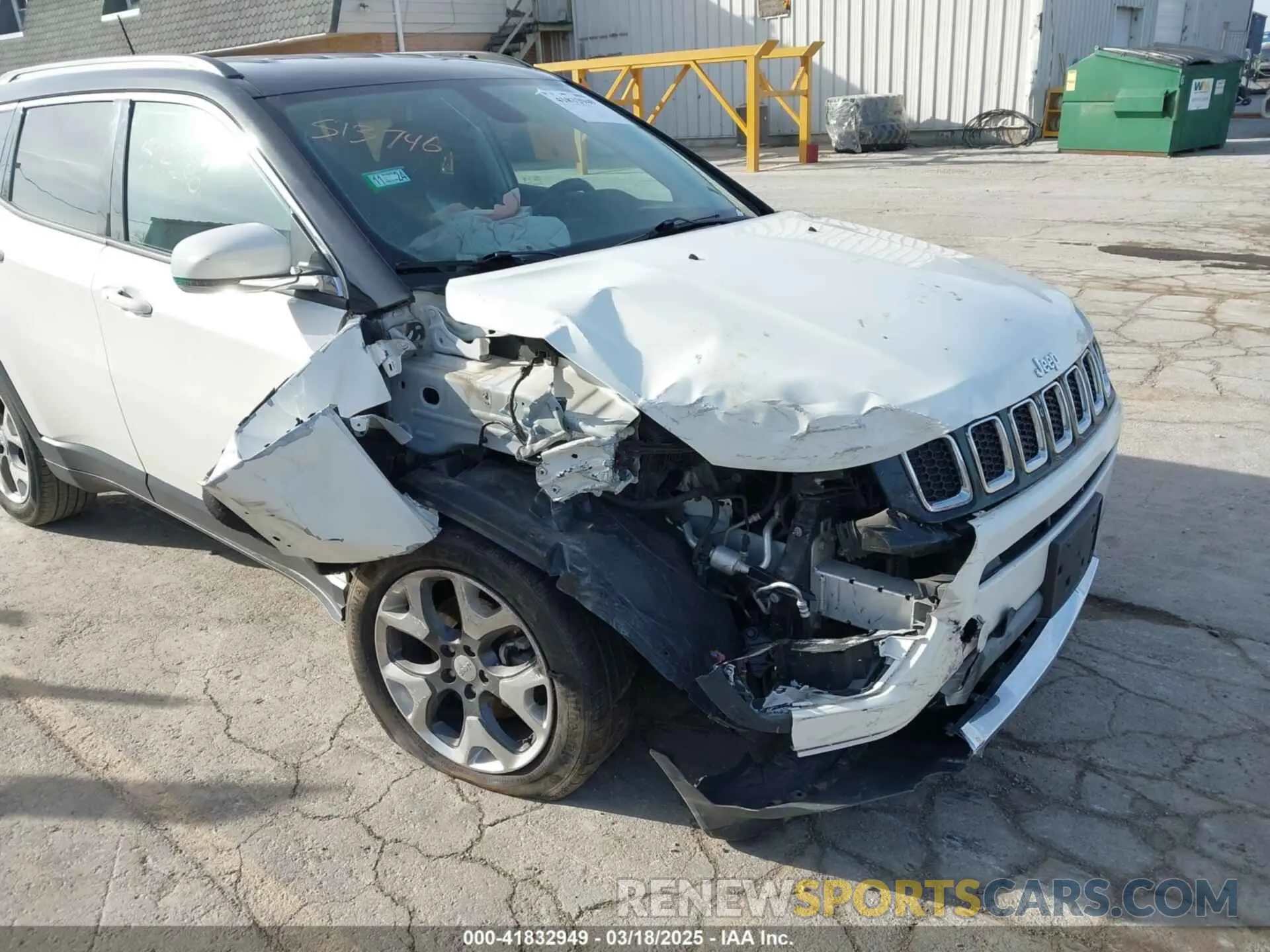 6 fotografías del automóvil dañado 3C4NJCCB2LT247237 JEEP COMPASS 2020