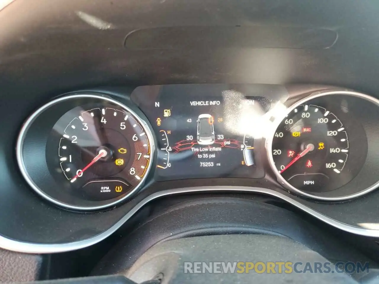 9 fotografías del automóvil dañado 3C4NJCCB4LT105312 JEEP COMPASS 2020