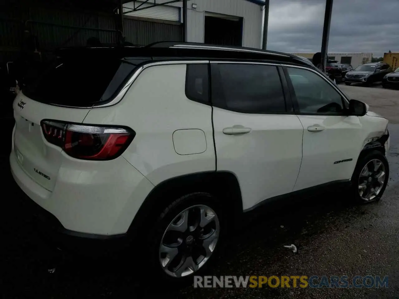 3 fotografías del automóvil dañado 3C4NJCCB7LT114392 JEEP COMPASS 2020