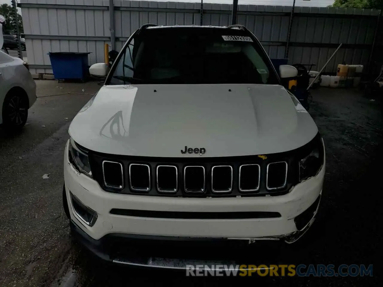 5 fotografías del automóvil dañado 3C4NJCCB7LT114392 JEEP COMPASS 2020