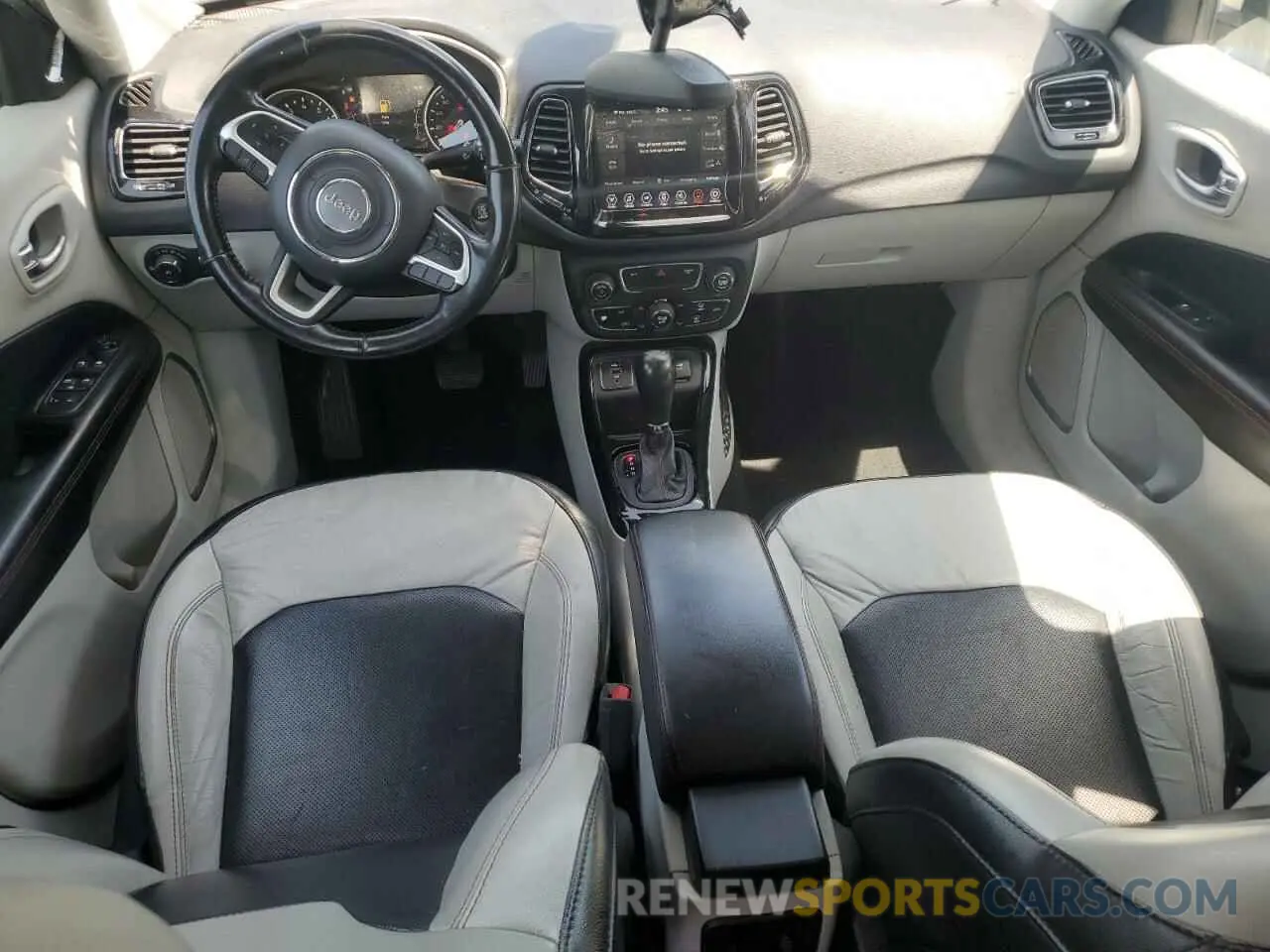 8 fotografías del automóvil dañado 3C4NJCCB7LT114392 JEEP COMPASS 2020