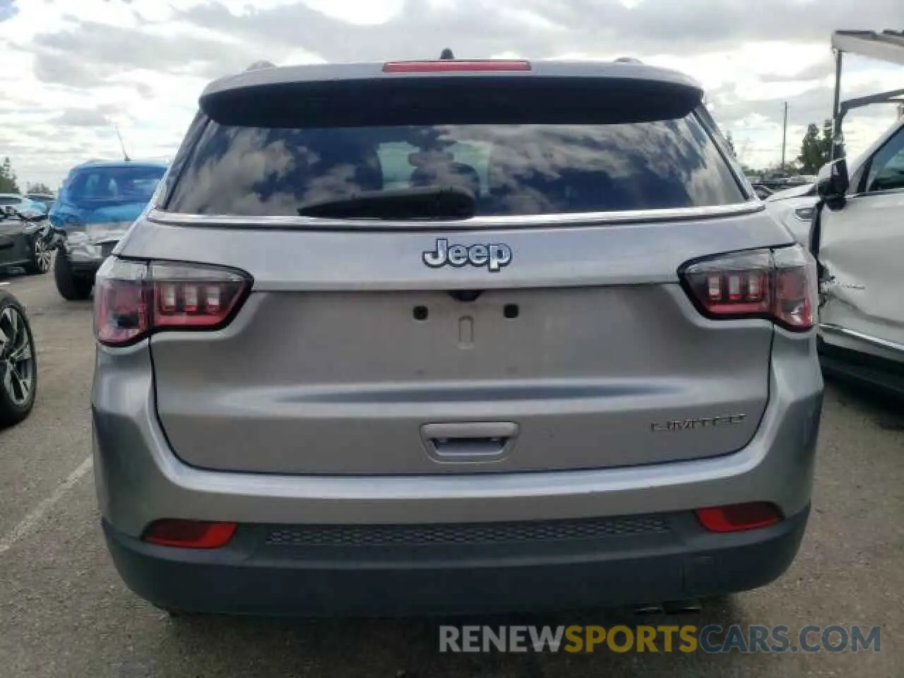 6 fotografías del automóvil dañado 3C4NJCCB7LT114456 JEEP COMPASS 2020