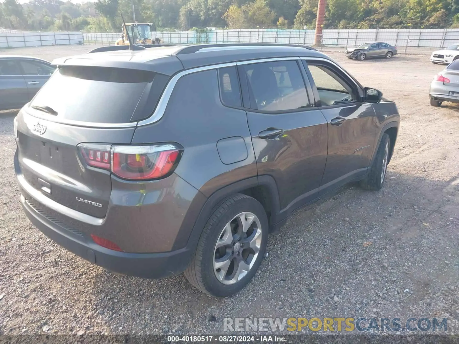 4 fotografías del automóvil dañado 3C4NJCCB7LT170817 JEEP COMPASS 2020