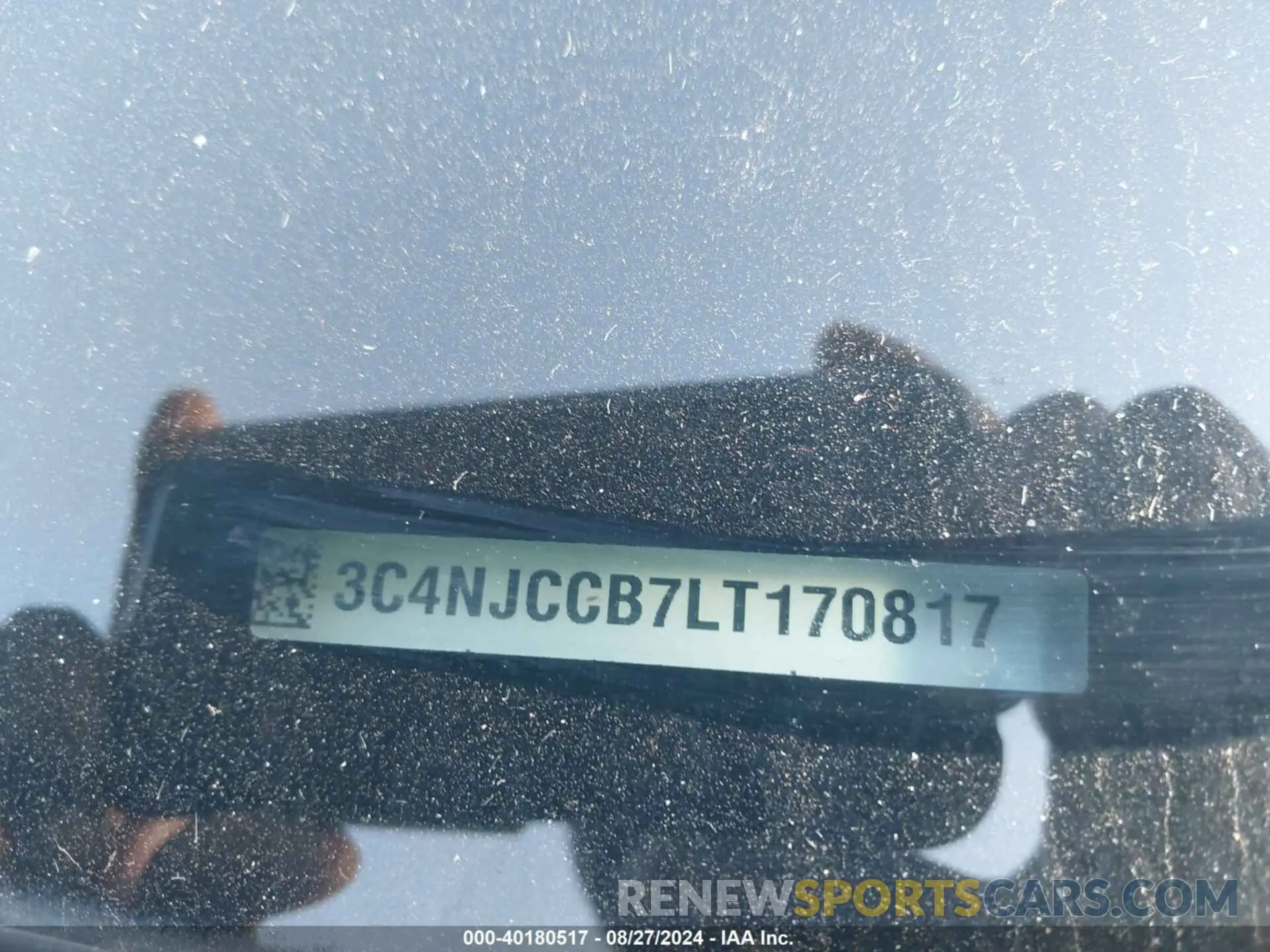 9 fotografías del automóvil dañado 3C4NJCCB7LT170817 JEEP COMPASS 2020