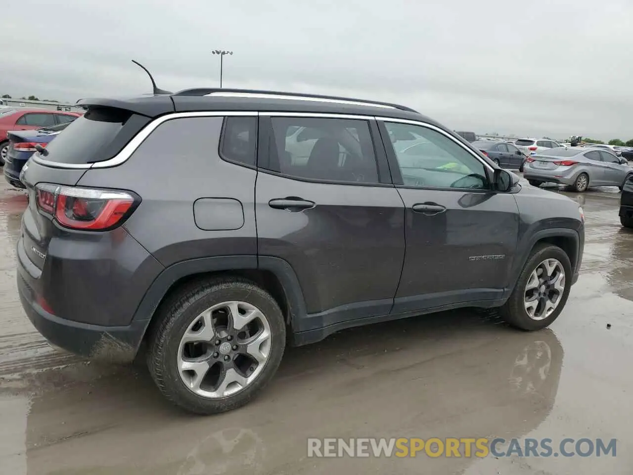 3 fotografías del automóvil dañado 3C4NJCCB8LT150706 JEEP COMPASS 2020