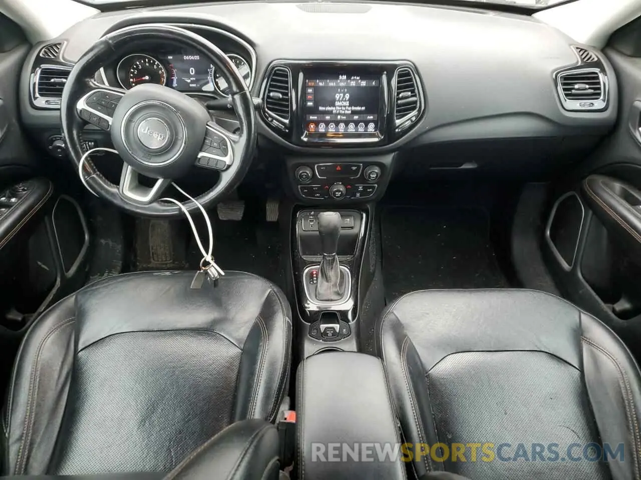 8 fotografías del automóvil dañado 3C4NJCCB8LT150706 JEEP COMPASS 2020