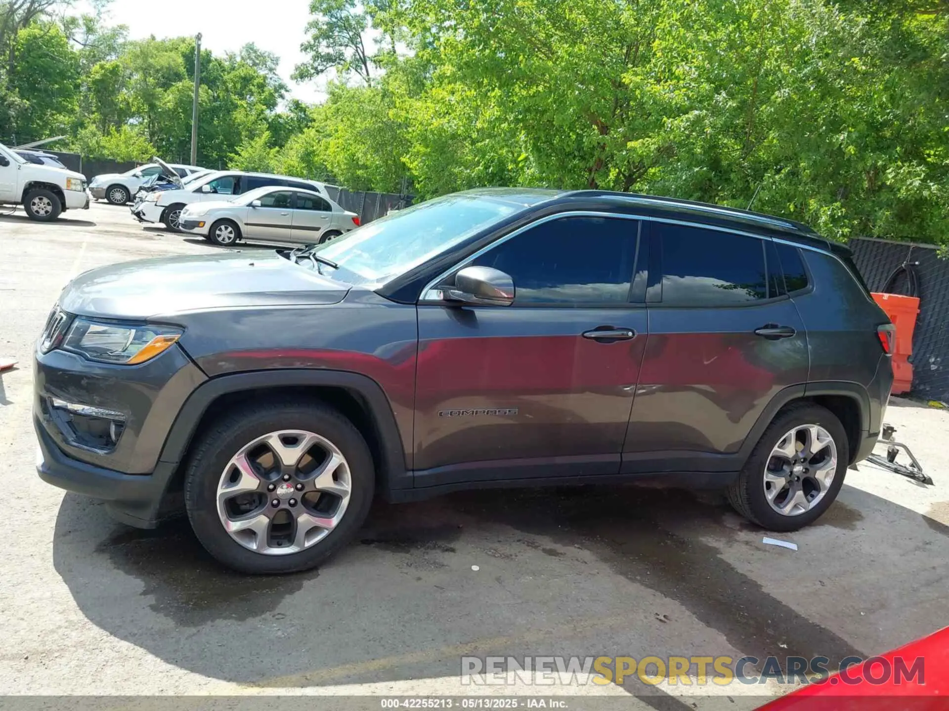 14 fotografías del automóvil dañado 3C4NJCCBXLT114497 JEEP COMPASS 2020