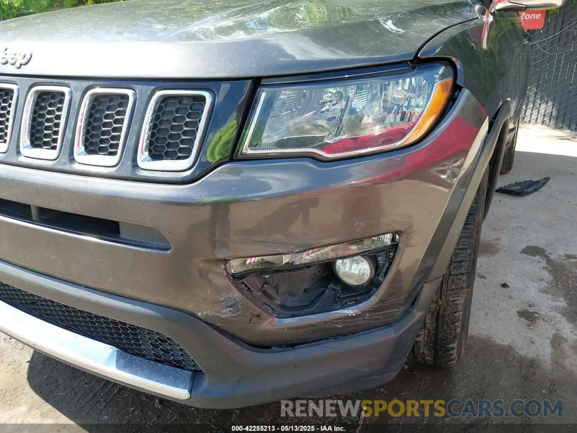 6 fotografías del automóvil dañado 3C4NJCCBXLT114497 JEEP COMPASS 2020