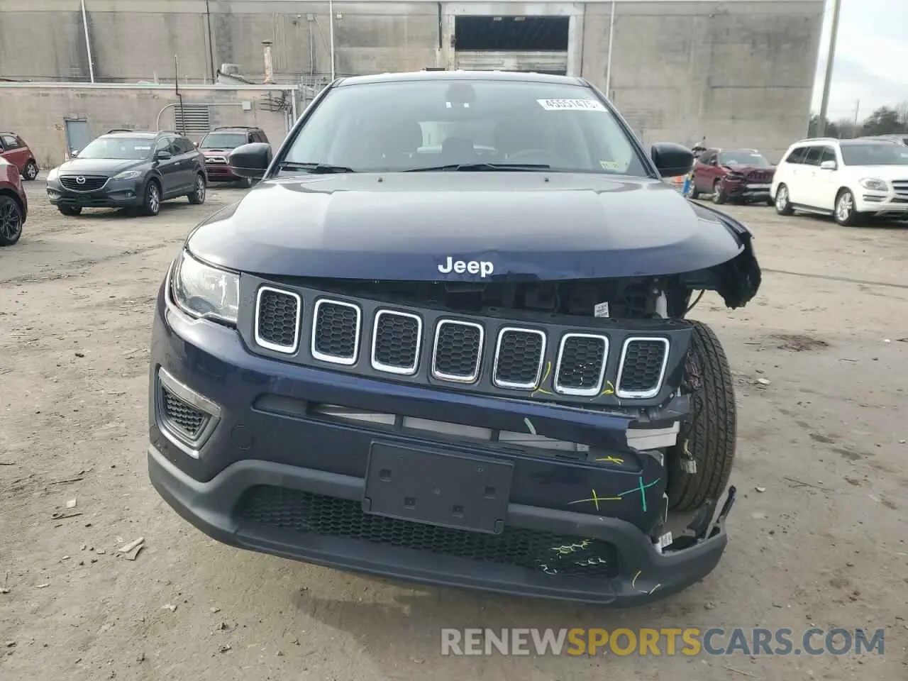 5 fotografías del automóvil dañado 3C4NJDAB0LT149770 JEEP COMPASS 2020