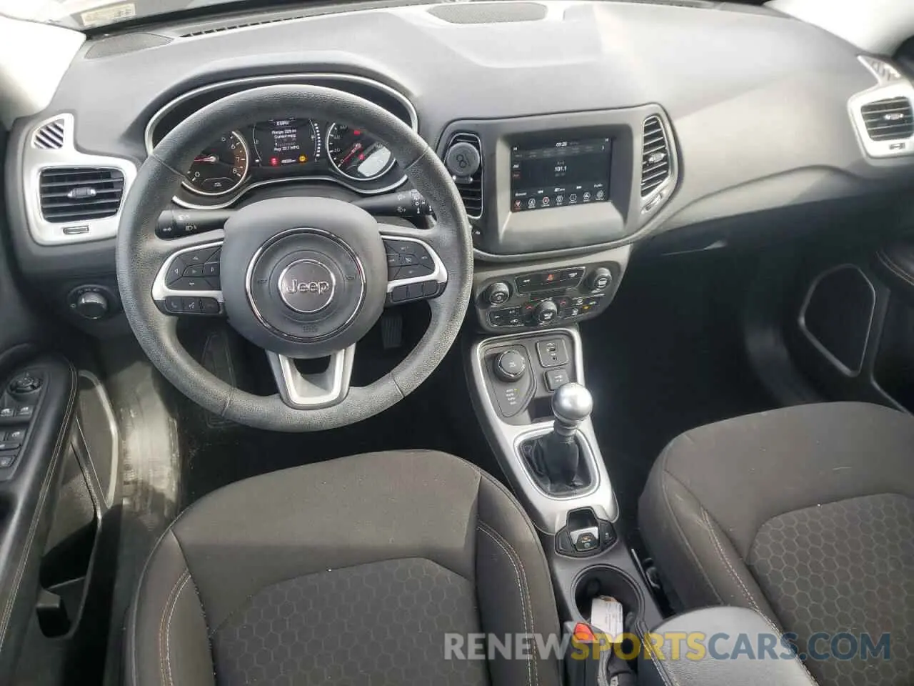 8 fotografías del automóvil dañado 3C4NJDAB0LT149770 JEEP COMPASS 2020