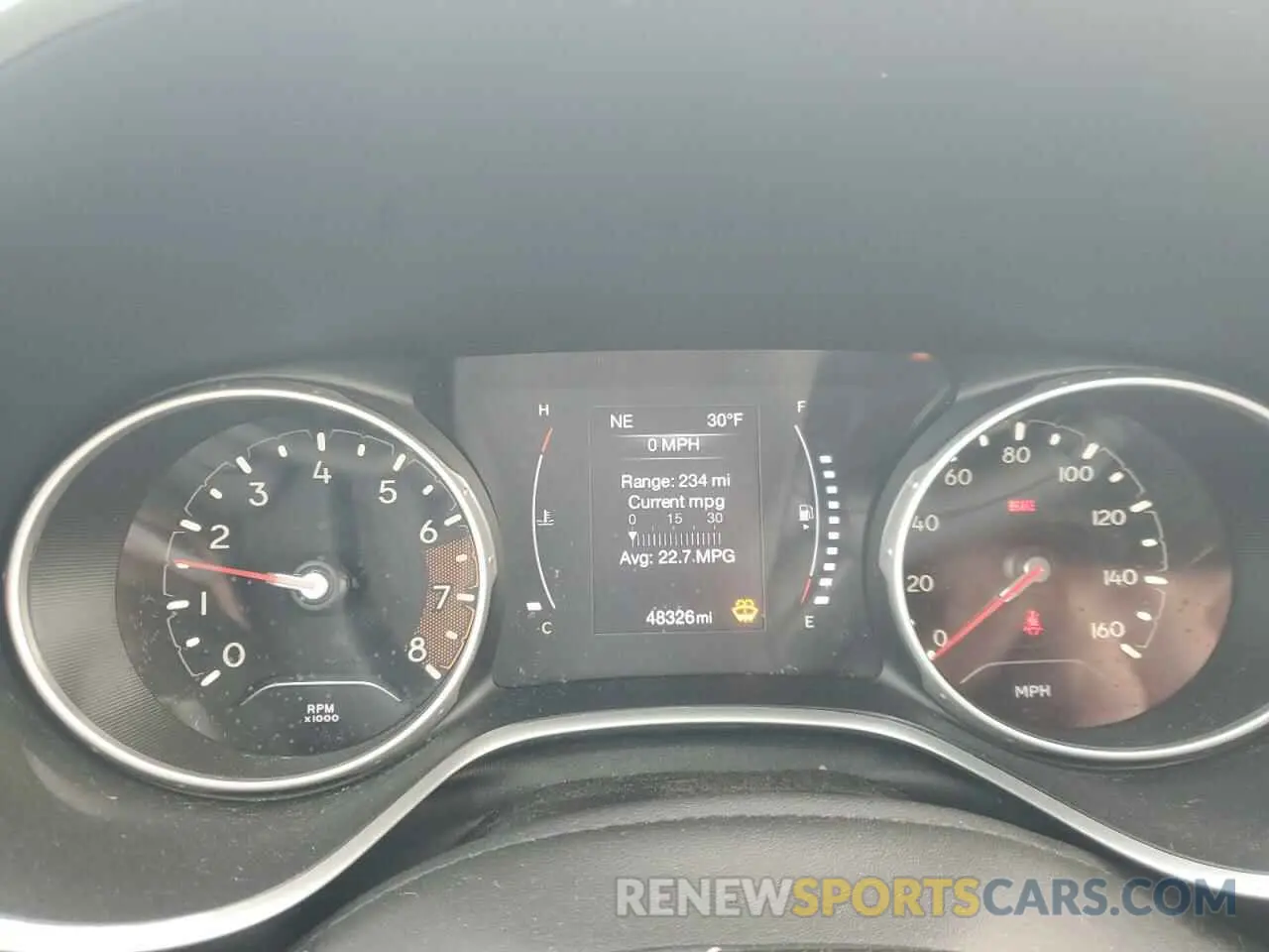 9 fotografías del automóvil dañado 3C4NJDAB0LT149770 JEEP COMPASS 2020