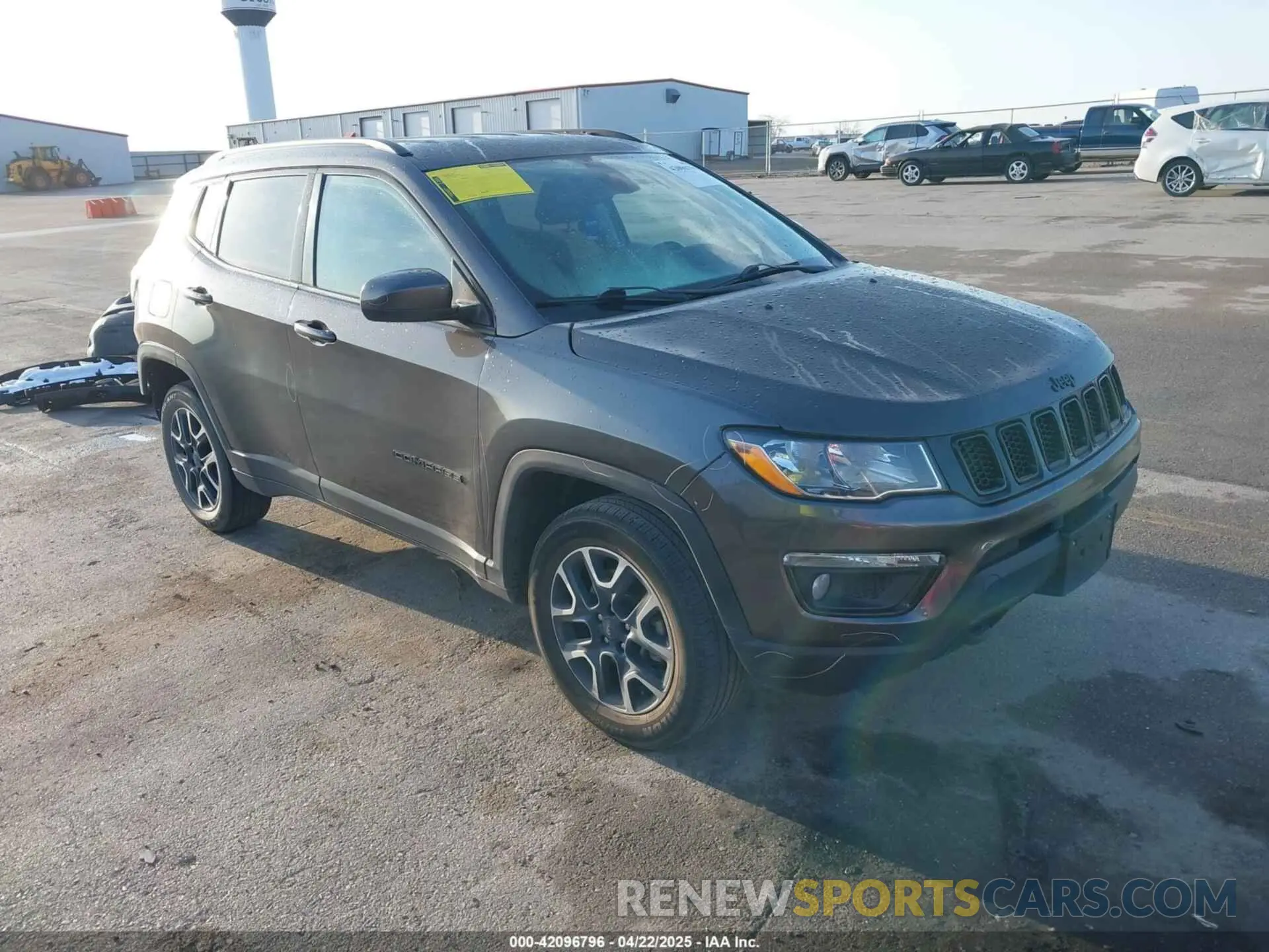 1 fotografías del automóvil dañado 3C4NJDAB3LT224171 JEEP COMPASS 2020