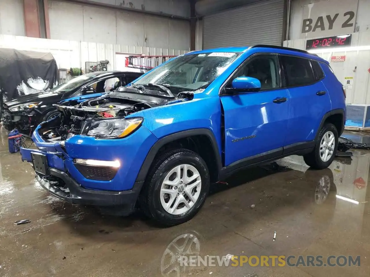 1 fotografías del automóvil dañado 3C4NJDAB5LT149277 JEEP COMPASS 2020