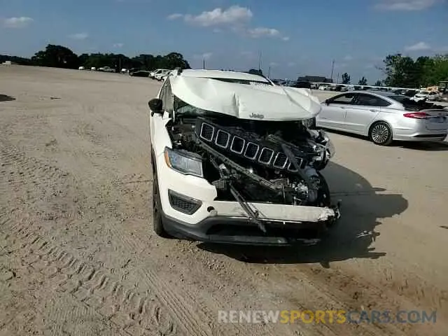 15 fotografías del automóvil dañado 3C4NJDAB8LT105015 JEEP COMPASS 2020