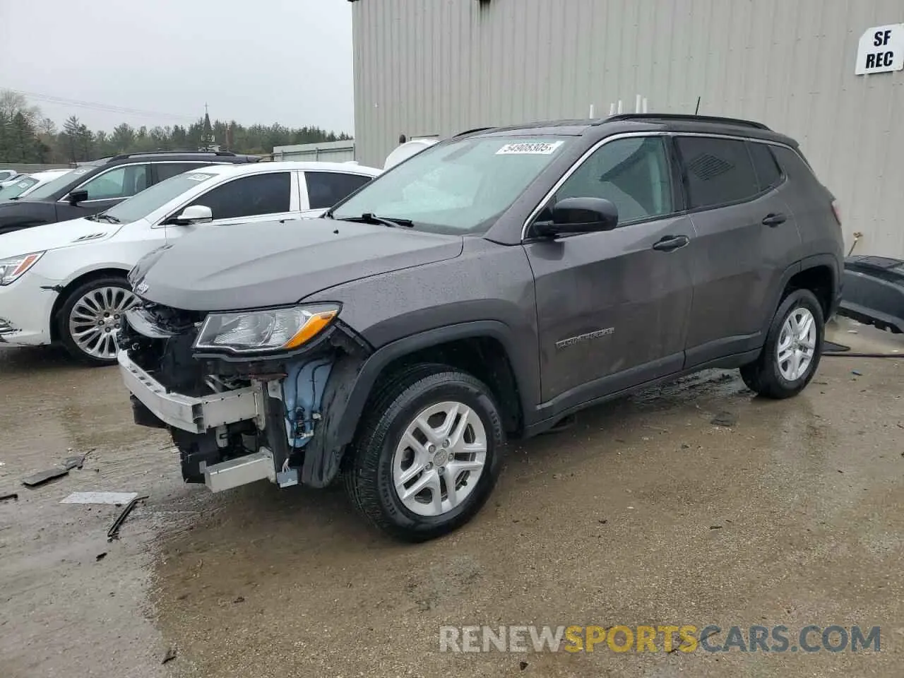 1 fotografías del automóvil dañado 3C4NJDAB8LT210072 JEEP COMPASS 2020