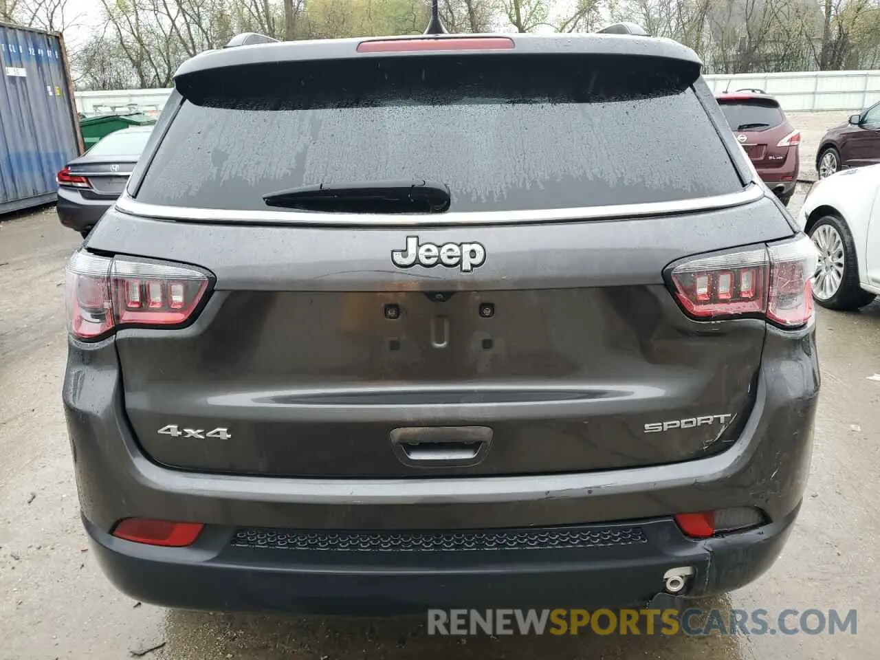 6 fotografías del automóvil dañado 3C4NJDAB8LT210072 JEEP COMPASS 2020