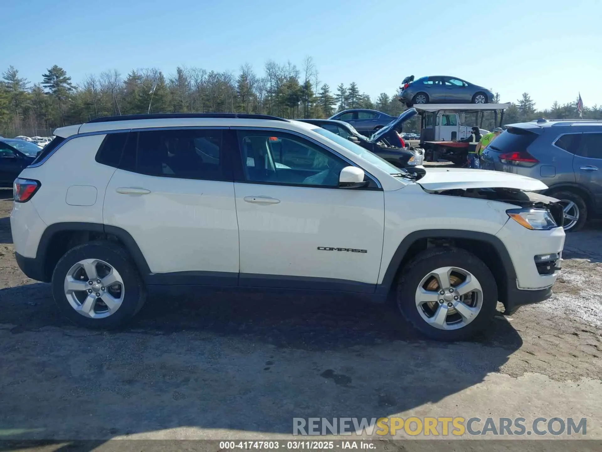 13 fotografías del automóvil dañado 3C4NJDBB0LT145359 JEEP COMPASS 2020