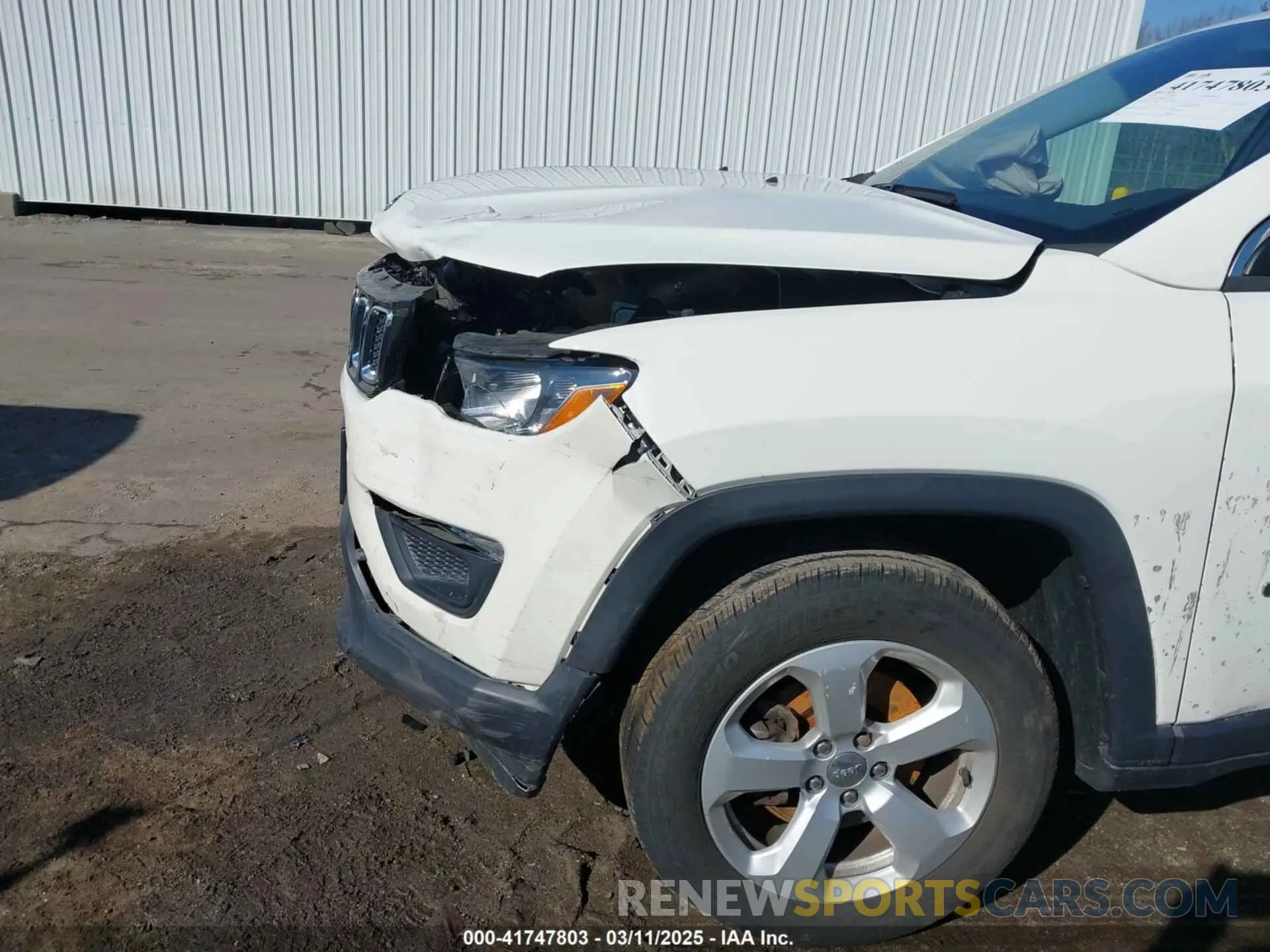 17 fotografías del automóvil dañado 3C4NJDBB0LT145359 JEEP COMPASS 2020