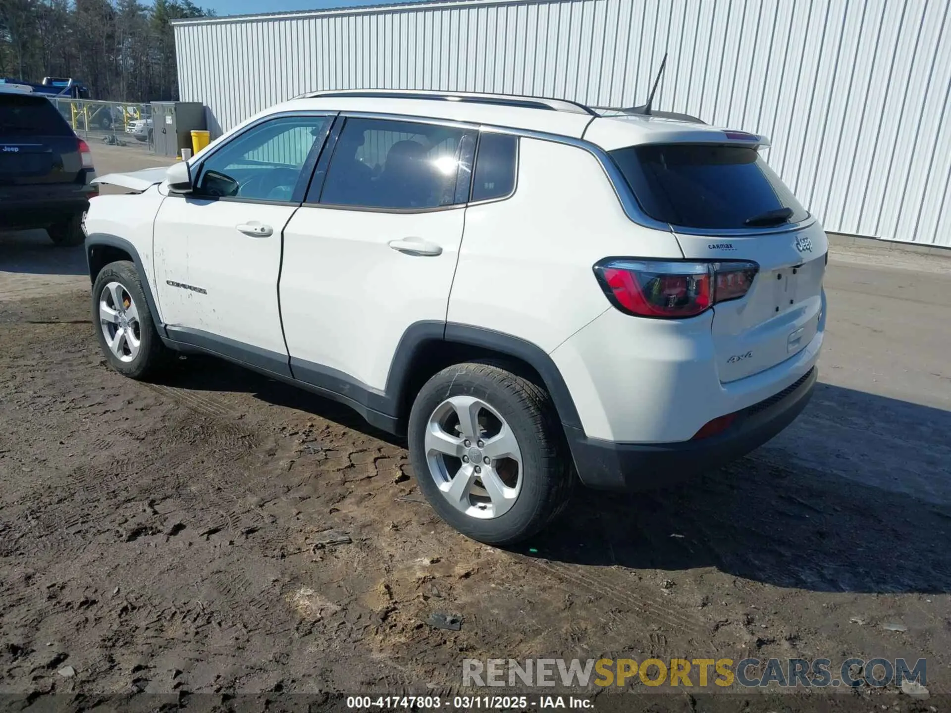 3 fotografías del automóvil dañado 3C4NJDBB0LT145359 JEEP COMPASS 2020
